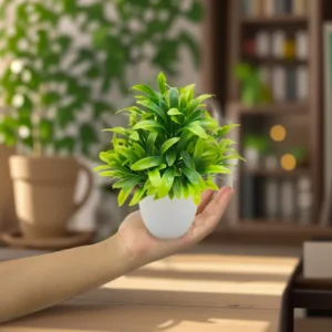 Mini árvore de bonsai artificial