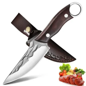 Faca de cozinha de aço inoxidável